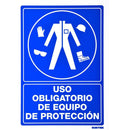 Letrero "Equipo Protección" Surtek