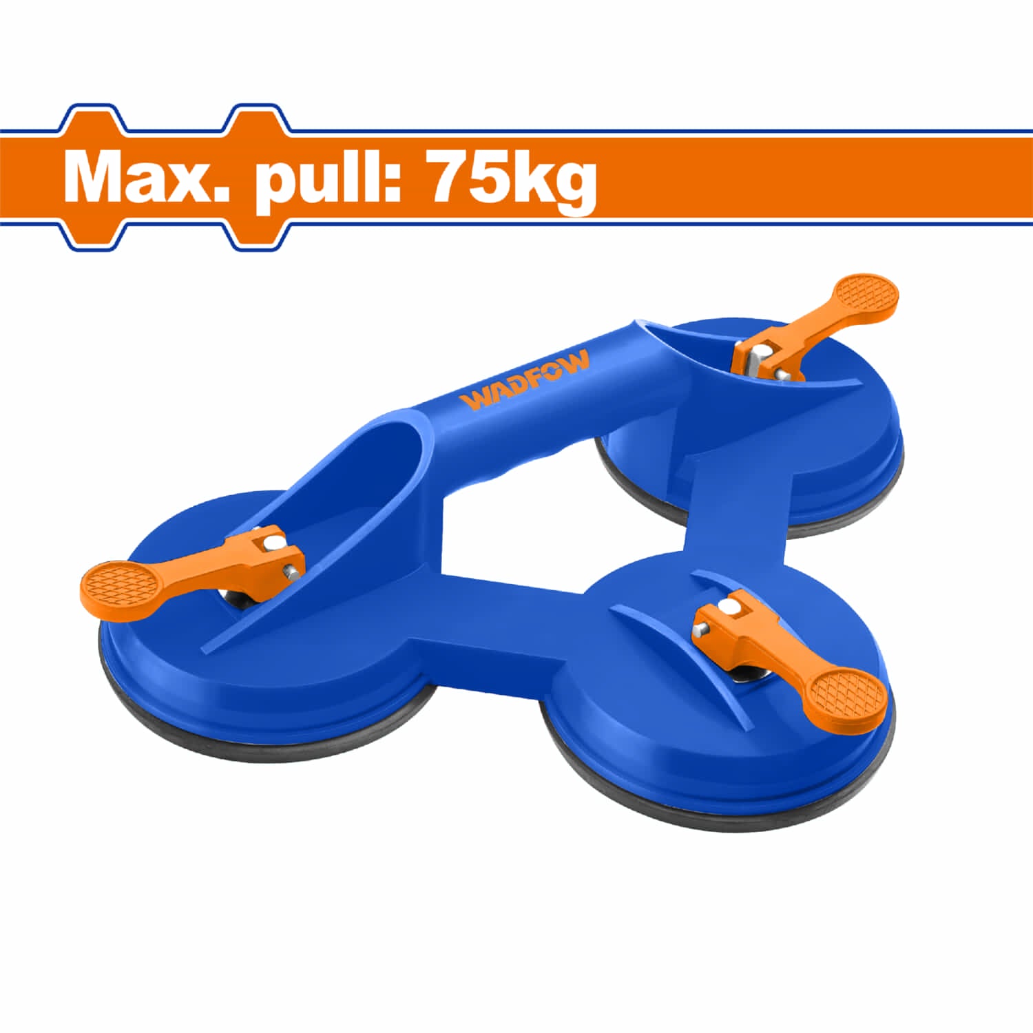 Ventosa de vidrios Triple Succión Soporta 75Kg. Diámetro De Succión 115Mm. Mango De ABS. Chupones Chupas Succionador vidrio