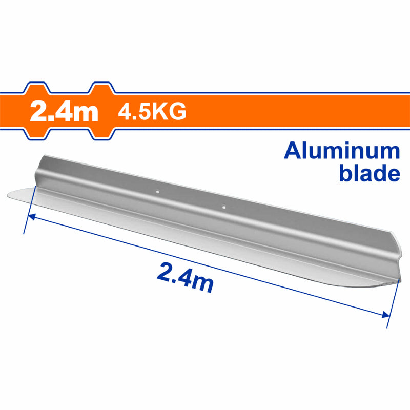 Hoja de Aluminio para Regla Vibratoria WSFS2A09 Tamaño de la hoja:2.4m  5.8kg