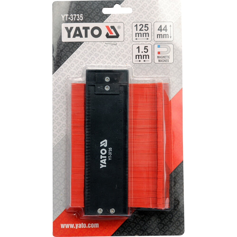 Herramienta para medir copiar y duplicar contornos ajustable duplicar formas irregulares 125mm