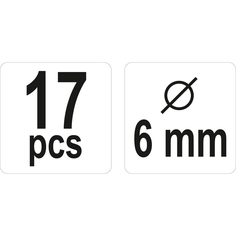 DowelJigKit kit de centrado tarugos de madera 6mm 17pzas