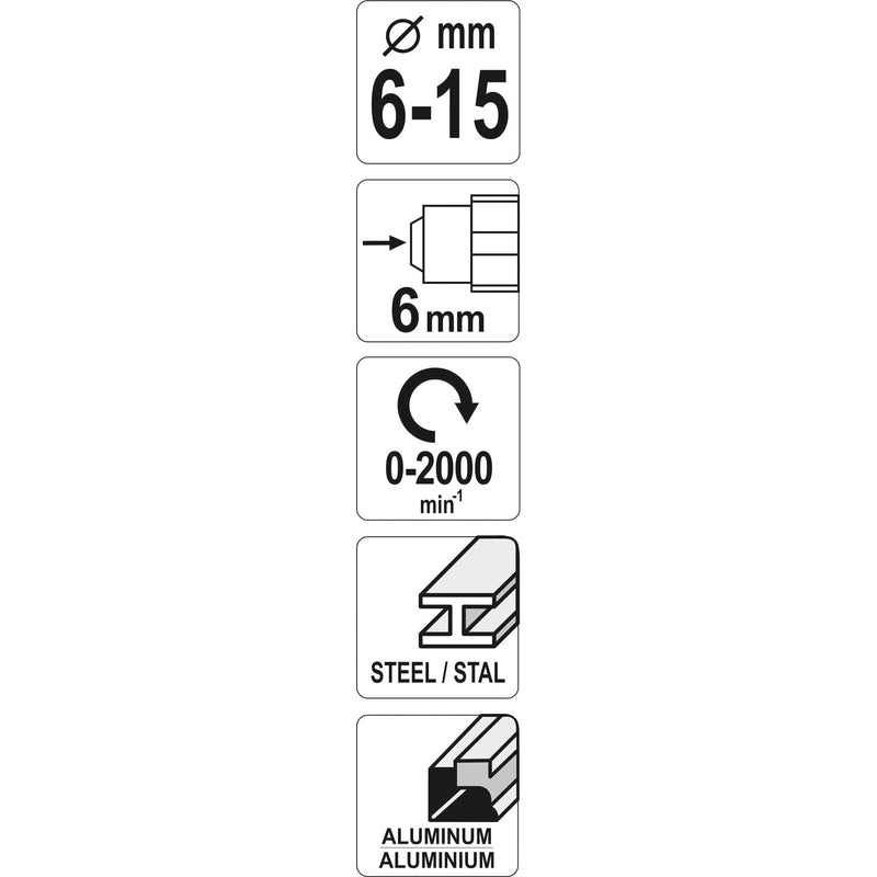 Fresas Limas Rotativas para metal Vástago 6mm. Para Motortool, Dremel