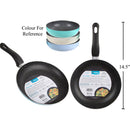 Luciano 8.75 " Sarten antiadherente aluminio frituras (1pza) (Viene en colores variados al azar)