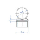 Union Corremanos-Poste Para Tubo De 42.4Mm Brillante. 316.