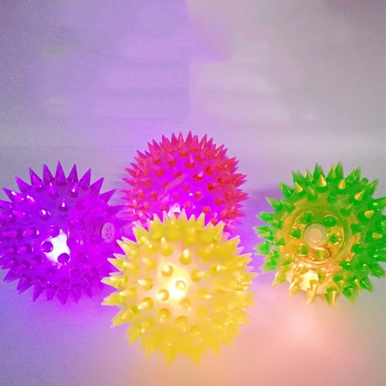 Pelota para Perro con luz LED y sonido. Colores Surtidos. Tamaño 6cm