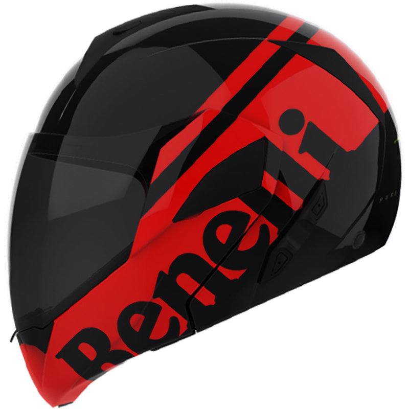 Casco FV-05 Benelli Modular Negro-Rojo Talla L