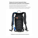 Morral De 12L, Ligero, Con Bolsillo Para Vejiga De Agua De Hasta 2L. Color Negro