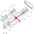 Sistema De Polea Secundario (K-BLADE125)