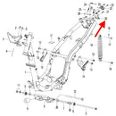 Anclaje de cerradura de asiento (K-BLADE125)