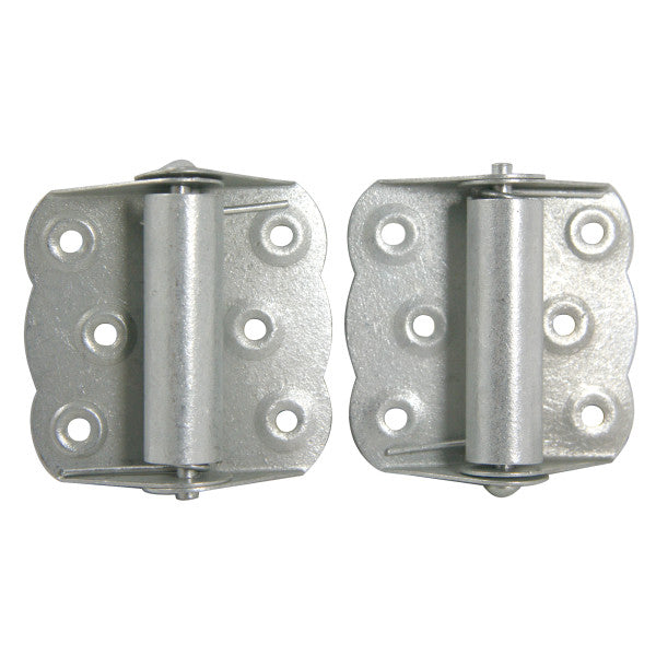 (Par) Bisagras galvanizadas de resorte