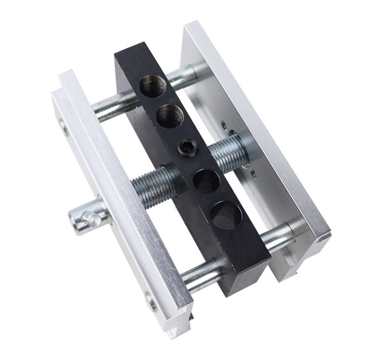 Plantilla y guía de perforación de madera con localizador de centro. Tamaños 6/8/10/11/12mm