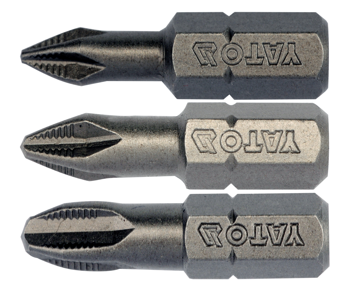 Puntas De Destornillador Ph (10 Piezas, 25mm, S2)