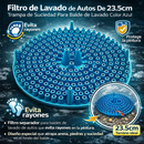 Filtro de Lavado de Autos De 23.5cm. Trampa de Suciedad Para Balde de Lavado Color Azul. Rejilla Reparadora Para Cubeta Para Detailing