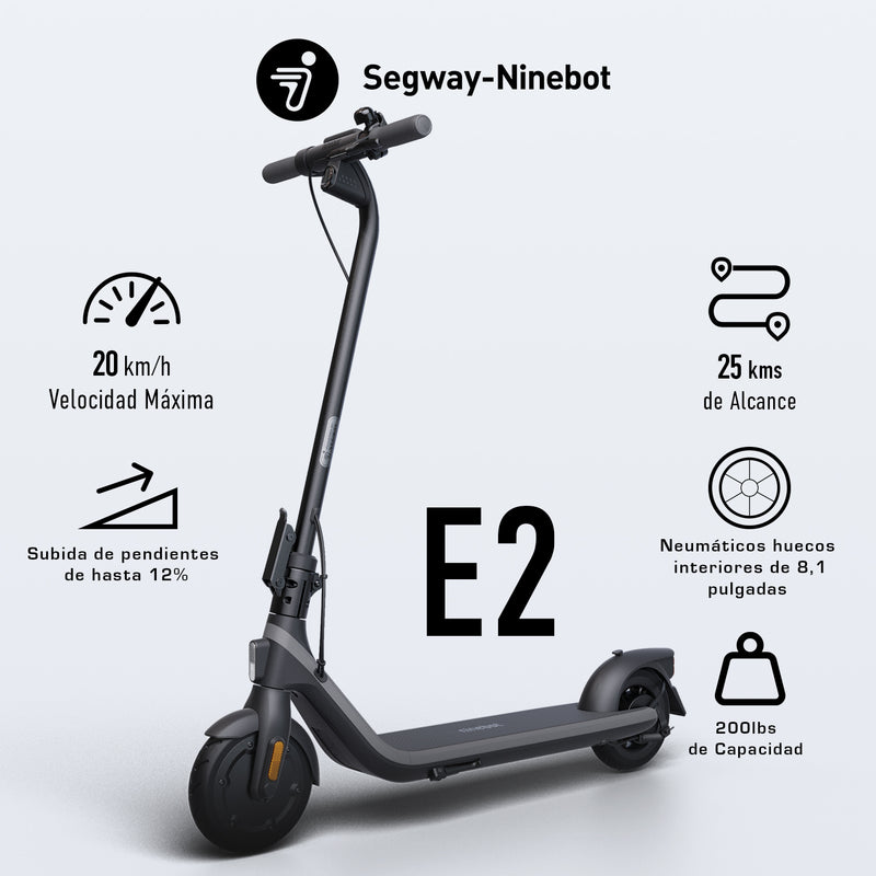 Scooter Monopatin Segway Ninebot KickScooter E2