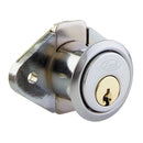 Cerradura Para Mueble Ovalada Cromo Brillante Lock