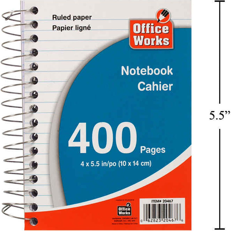 Cuaderno Chubby 400-P de 5.5x4 "