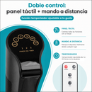 Abanico de Torre 33" (84cm) con Control Remoto 45W. Ventilador de 3 Velocidades y Oscilación 90°. Color Negro 110V.