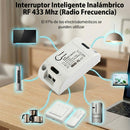 Interruptor Inteligente Inalámbrico RF 433 MHz (Radio Frecuencia) Universal Control Remoto de Iluminación y Aparatos Eléctricos 90-250 V