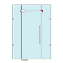 CONECTOR SUPERIOR EN L. SATINADA