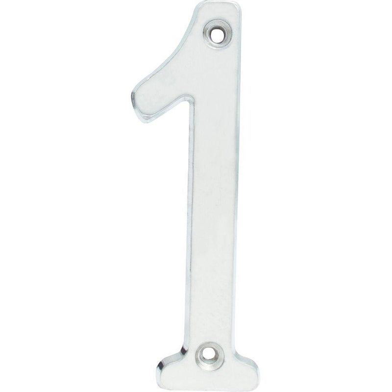 Numero 1 Slim 4" Cromo Satinado Lock