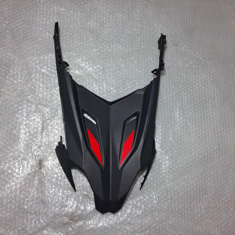 Placa frontal frontal negra con calcomanias (TRK502X)