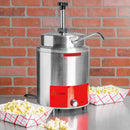 Dispensador Caliente Con Bomba Para Queso, Chili, Gravy, Salsas, Caramelo Caliente 500W. Tubo 8Mm