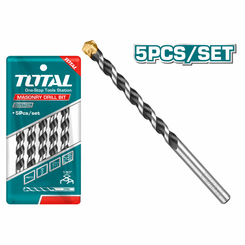 (Pack 5pcs) Broca de concreto 9.5X120mm 3/8".