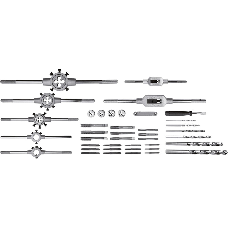 Juego de Machos y terrajas M3-M12 44PCS