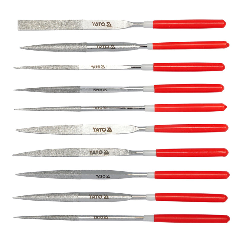 Limas diamantadas juego 10 pzas  4X160X50MM