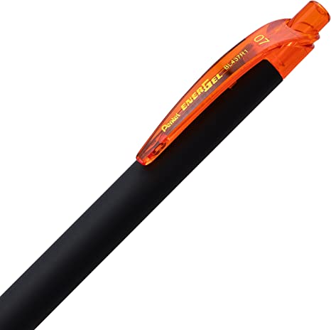 Bolígrafo Energel 0.7mm naranja