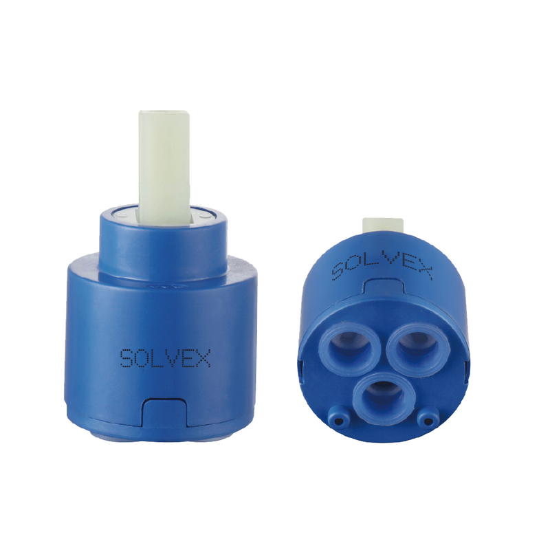 Émbolo de Cerámica 35 mm. Cartucho de Repuesto para Grifos y Llaves de Agua. Presión Máx 25 kg.