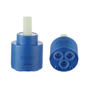 Émbolo de Cerámica 40 mm. Cartucho de Repuesto para Grifos y Llaves de Agua. Presión Máx 25 kg.