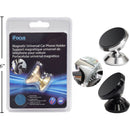 Soporte magnético para teléfono para automóvil iFocus, adhesivo adicional + toallita