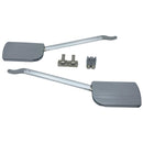Mecanismo Hidráulico para Puertas gabinetes cocina Abatibles. Sistema de Apertura Vertical para Muebles Altos. (Par) Brazos con Bisagras Incluidas.