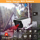 Cámara de seguridad con carga de Panel Solar, con Wifi 1080 HD y audio.