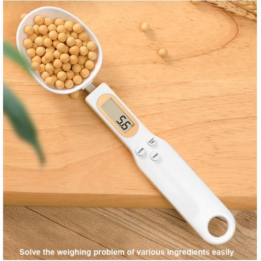 Cuchara pesa digital de Cocina 0.1gr/500gr.