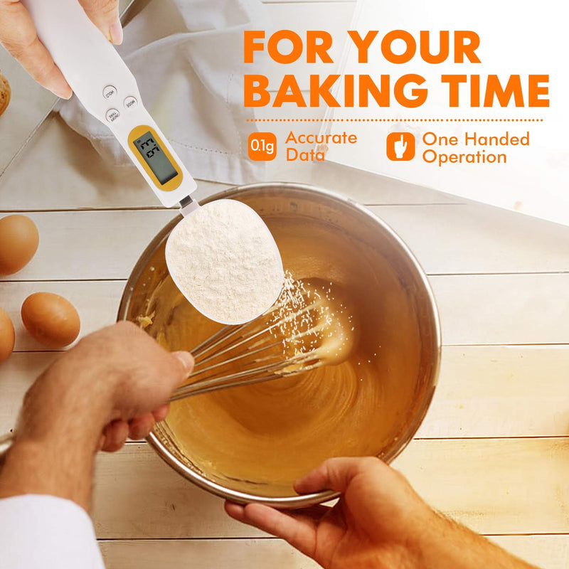 Cuchara pesa digital de Cocina 0.1gr/500gr.