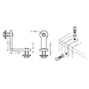 Conector De Vitrinas De 2 Vias.