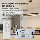 Interruptor Inteligente Inalámbrico RF 433 MHz (Radio Frecuencia) Universal Control Remoto de Iluminación y Aparatos Eléctricos 90-250 V