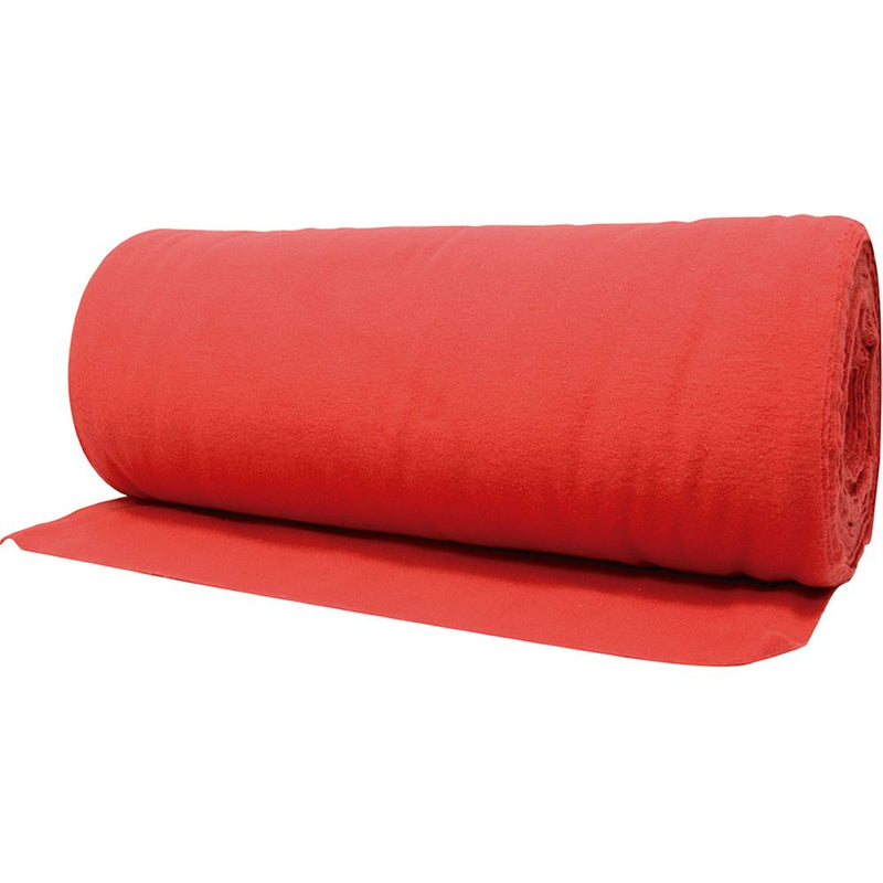Franela rollo 50cmx50m rojo Surtek