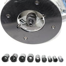 (9 pcs) Adaptadores de vastagos para MotorTool o Routers.
