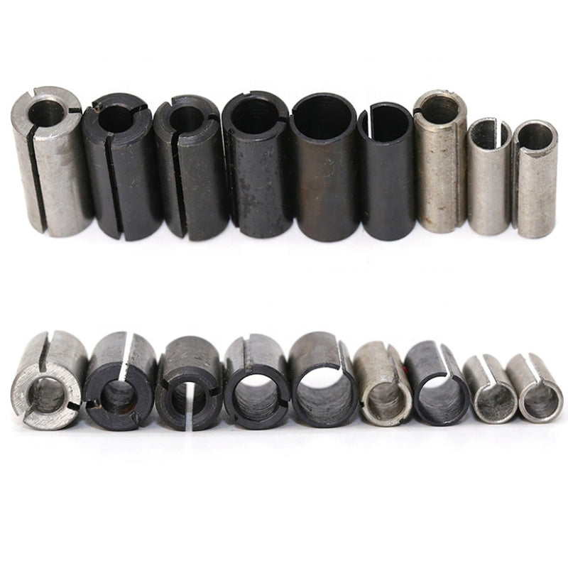 (9 pcs) Adaptadores de vastagos para MotorTool o Routers.