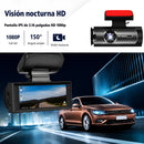Dash Cam Cámara para Autos 1080P con WiFi, Grabación HD, Visión Nocturna + 32G