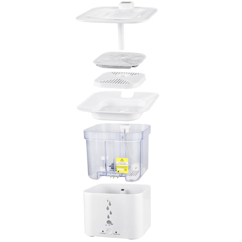 Bebedero de agua automático para mascotas 2.75 Lts.