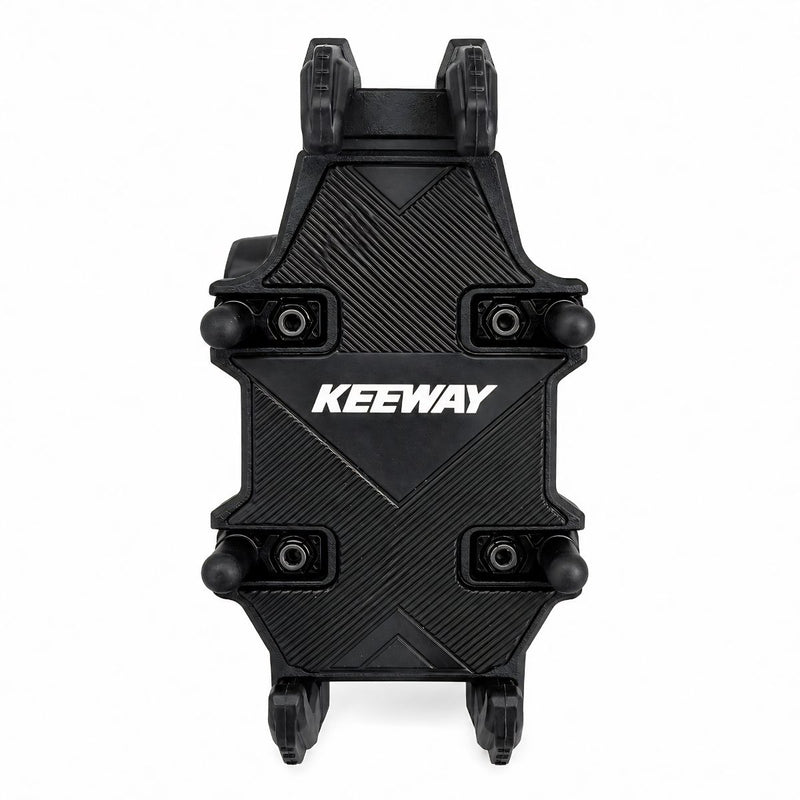Porta soporte celular para motos Keeway Negro (RK150 / TX200 NEW  / BLOG150 / KC150) para telefono
