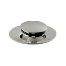 Grifo y drenaje de lavamanos mezclador de 2 mandos con acabado en níquel satinado. 1.5 GPM.