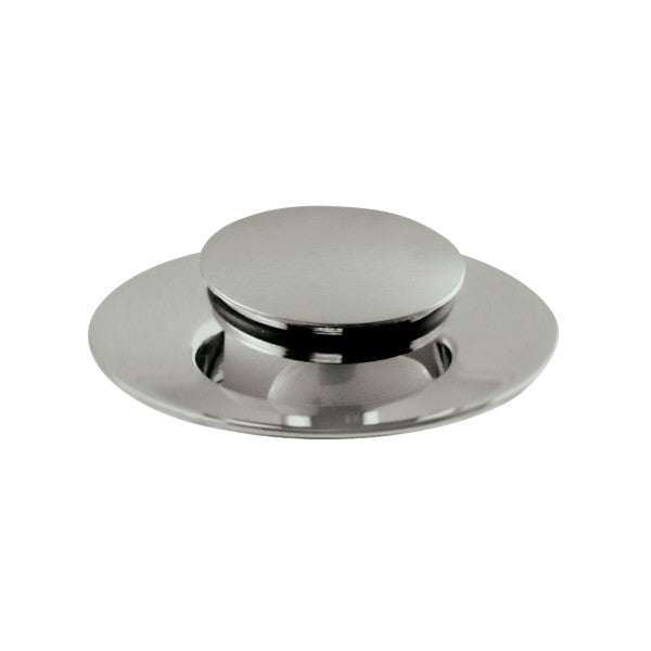 Grifo y drenaje de lavamanos mezclador de 2 mandos con acabado en níquel satinado. 1.5 GPM.