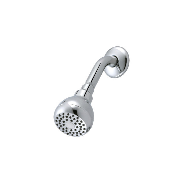 Juego de ducha con acabado cromado brillante para bañera