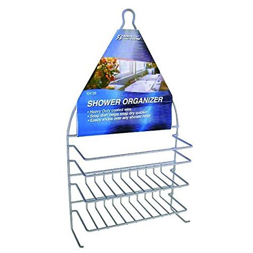 Organizador blanco para ducha