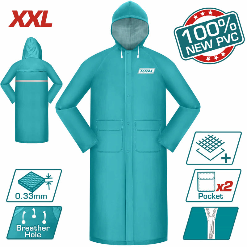 Capote Impermeable para lluvia XXL